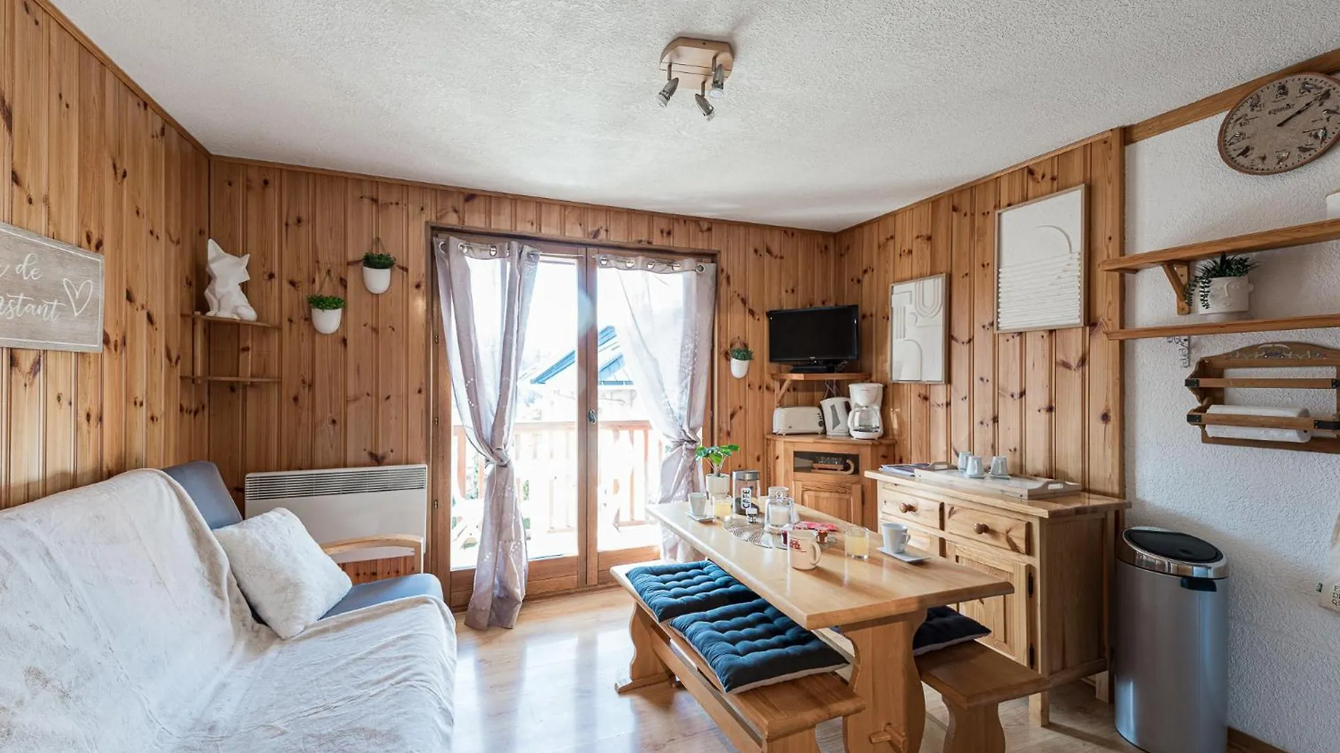 Ski Ou Thermes? Un Appt Cabine Avec Vue Magnifique Saint-Gervais-les-Bains Francia