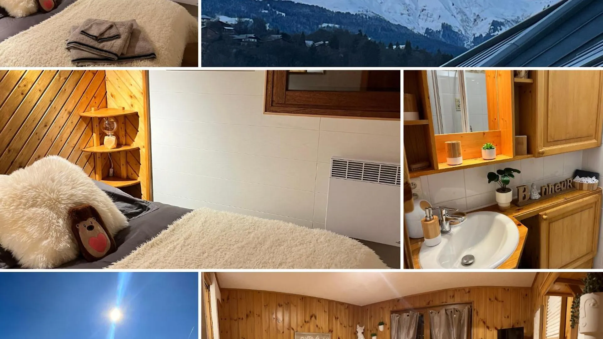 Ski Ou Thermes? Un Appt Cabine Avec Vue Magnifique Saint-Gervais-les-Bains 0*,
